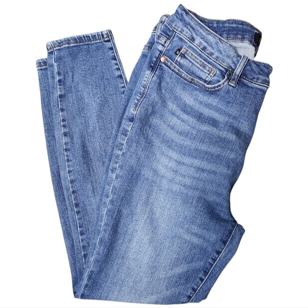 Judy Blue Gemma High Waist Skinny Fit Control Top Blue Jeans Style 88212 Sz. 15